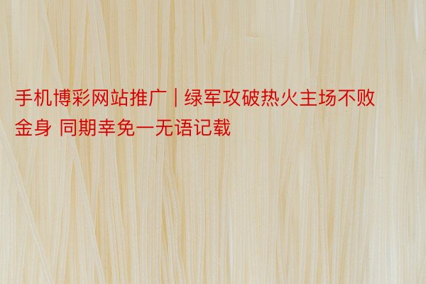 手机博彩网站推广 | 绿军攻破热火主场不败金身 同期幸免一无语记载